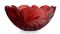 Фруктовница Bohemia Flora Red 280 мм (6KG79 72T62 280 R)