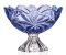 Фруктовница на ножке Bohemia Flora Blue 285 мм (6KG79 72S96 285 M)