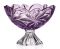 Фруктовница на ножке Bohemia Flora Amethyst 285 мм (6KG79 72T30 285 F)