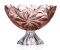 Фруктовница на ножке Bohemia Flora Pink 285 мм (6KG79 72T31 285 P)