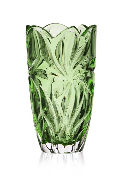 Ваза для цветов Bohemia Flora Green 280 мм (8KH29 72T27 280 Z)