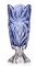 Ваза на ножке Bohemia Flora Blue 365 мм (8KH29 72S96 365 M)