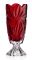 Ваза на ножке Bohemia Flora Red 365 мм (8KH29 72T62 365 R)