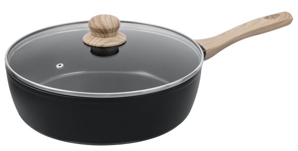 Сковорода алюмінієва глибока з кришкою PYREX Cook&Care 28 см (CR28DF6/8144)