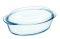 Стеклянная кастрюля овальная PYREX с крышкой 3.1 л + 1 л (459A000/8443)