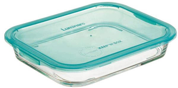 Скляний контейнер для зберігання прямокутний LUMINARC KEEP'N BOX 1500 мл (Q8396)