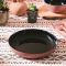 Блюдо для сервірування LUMINARC VICKY BLACK TERRACOTTA 21 см (Q8580)