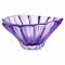 Конфетница Bohemia Plantica Amethyst 220 мм (6KG02 72T30 220 F)