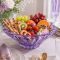 Фруктовница Bohemia Plantica Amethyst 330 мм (6KG02 72T30 330 F)