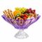 Фруктовница на ножке Bohemia Plantica Amethyst 330 мм (6KG03 72T30 330 F)