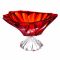 Фруктовница на ножке Bohemia Plantica Red 330 мм (6KG03 72T62 330 R)