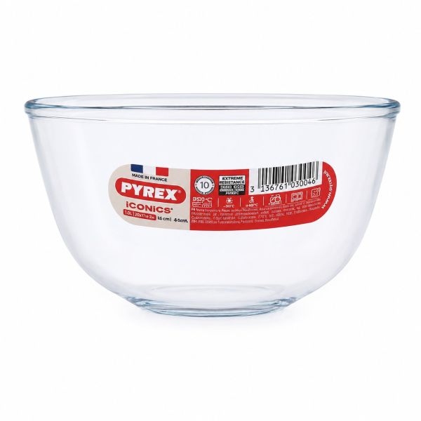 Миска скляна PYREX 1.1 л, 17 см (179B000/8440)