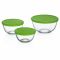 Миска стеклянная PYREX с крышкой 2.3 л, 21 см (180P000/8043)