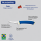 Нож для томатов TRAMONTINA FELICE blue 76 мм (23495/113)