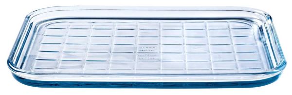 Противень стеклянный прямоугольный для выпечки PYREX 32х26х2 см (291B000/8416)