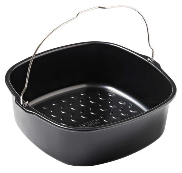 Форма для аерогриля квадратна з ручкою PYREX Airfryer 1,9 л, 22х21х7.5 см (AF22SR6/8046)
