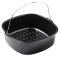 Форма для аэрогриля квадратная с ручкой PYREX Airfryer 1,9 л, 22х21х7.5 см (AF22SR6/8046)