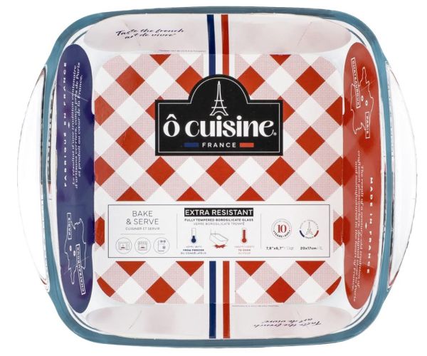 Форма для запікання квадратна O CUISINE 2.2 л, 25х22х7 см (212BC00/2046)