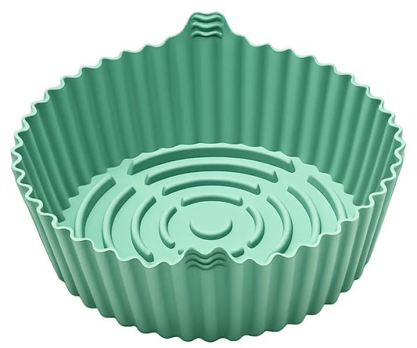 Форма силіконова кругла RINGEL Herbal Airfryer для аерогриля/духовки  20x19x7.5 см (RG-10228)