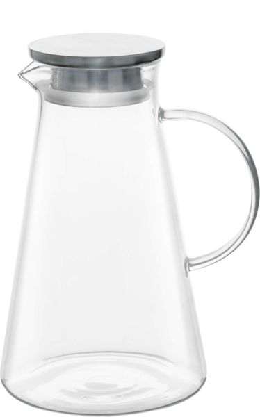 Глечик з кришкою RINGEL Fusion, боросилікатне скло, 1800 мл (RG-0007/1800)
