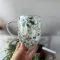 Чашка с двойными стенками с сухоцветами "Frozen Flowers White",  350 мл