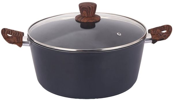 Кастрюля алюминиевая с крышкой BRAVO CHEF 2,6 л, 20 см (BC-2101-20)