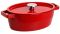 Кастрюля чугунная с крышкой PYREX Slow Cook red овальная 6 л (SC5AC33/8041)