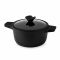 Каструля з антипригарним покриттям Lessner Black Pro New, 4.7 л, 24 см (55872-24)