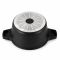 Каструля з антипригарним покриттям Lessner Black Pro New, 4.7 л, 24 см (55872-24)