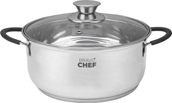 Каструля з кришкою BRAVO CHEF Safran 1.4 л, 16 см (BC-2014-16)