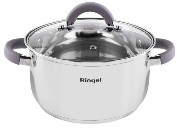 Каструля з кришкою RINGEL Meyer 3.2л, 20 см (RG-2008-20)