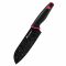 Ніж Santoku Vincent Fiesta VC-6200 з широким чорним лезом