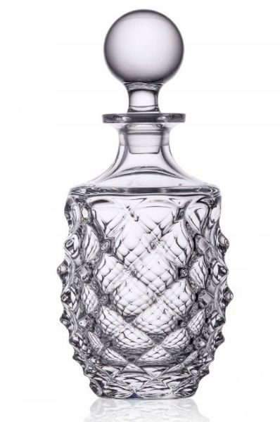 Графін для віскі кришталевий Bohemia Morris з кришкою 0,75 л (49120 37318 075 K)