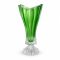 Ваза на ножке Bohemia Plantica Green 400 мм (8KG97 72T27 400 Z)