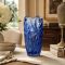 Ваза для цветов Bohemia Flora Blue 280 мм (8KH29 72S96 280 M)