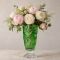 Ваза на ножке Bohemia Flora Green 365 мм (8KH29 72T27 365 Z)