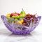 Фруктовница Bohemia Flora Amethyst 280 мм (6KG79 72T30 280)