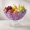 Фруктовница на ножке Bohemia Flora Amethyst 285 мм (6KG79 72T30 285 F)