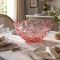 Фруктовница Bohemia Flora Pink 280 мм (6KG79 72T31 280 P)