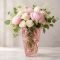 Ваза для цветов Bohemia Flora Pink 280 мм (8KH29 72T31 280)