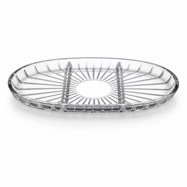 Блюдо овальне для сервірування (роздільне) Pasabahce Elegant 16,5х28 см (54903)
