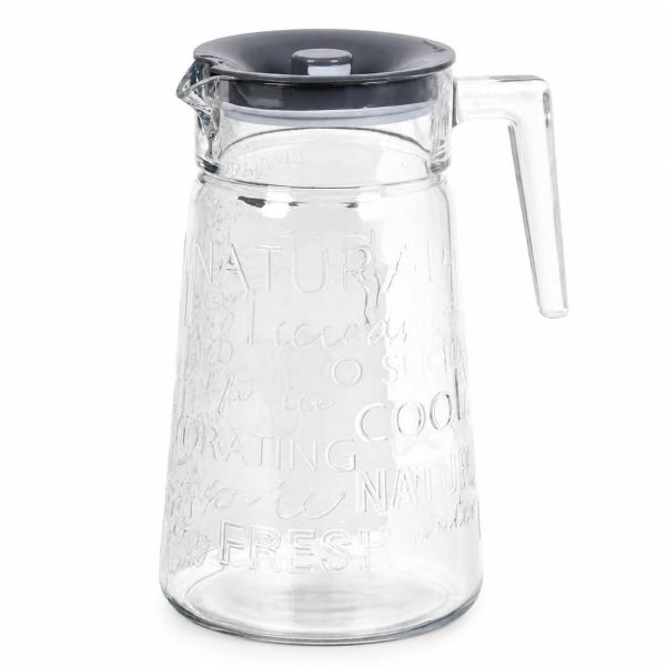 Глечик із сірою кришкою Pasabahce City Pop 2 л (43763g)