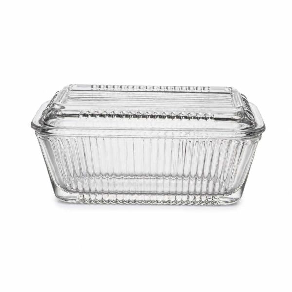 Маслянка з кришкою Pasabahce Фріго 480 мл, 17х10 см (97711)