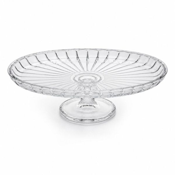 Блюдо овальне на ніжці для сервірування Pasabahce Elegant 16.5 х 28 см (950106)