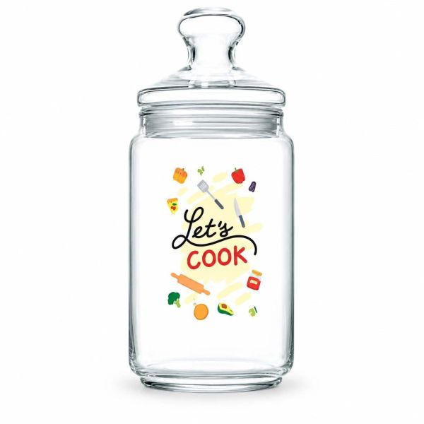 Ємність для зберігання сипких LUMINARC Club Lets Cook With Fun 1 л (V6684)