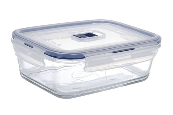 Стеклянный контейнер для хранения прямоугольный LUMINARC PURE BOX ACTIVE 380 мл (P3546)
