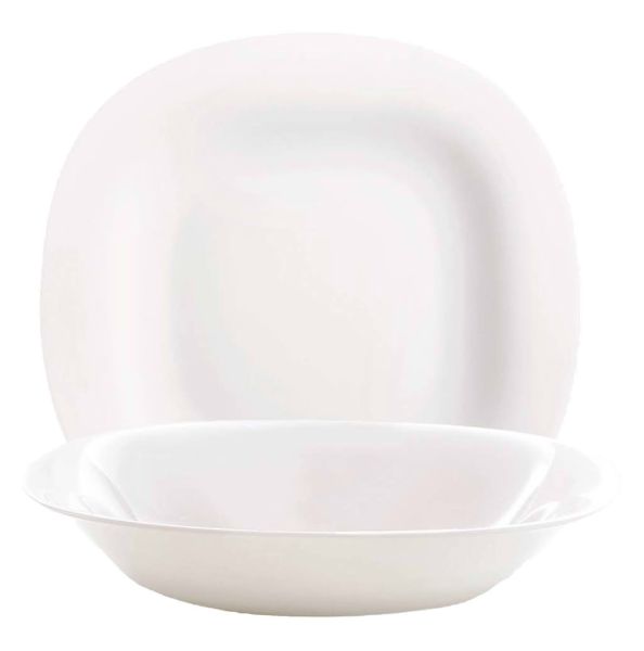 Столовий сервіз LUMINARC CARINE WHITE 18 пр. (N2184)