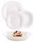 Столовий сервіз LUMINARC CARINE WHITE 18 пр. (N2184)