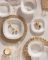 Столовый сервиз LUMINARC CARINE WHITE 19пр. (V8304)