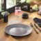 Тарелка обеденная LUMINARC SLATE BLACK 25 см (V0115)